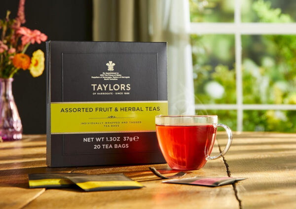 Taylors of Harrogate Green Tea & Herbal Infusions Variety Box, 48 Count