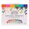 Ahmad Tea Natural Benefit Functional Tea Selection Pack | Green teas, Fruit & Herbal Infusions | Perfect herbal tea gift - 60 Teabag Sachets | 6 blends