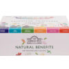 Ahmad Tea Natural Benefit Functional Tea Selection Pack | Green teas, Fruit & Herbal Infusions | Perfect herbal tea gift - 60 Teabag Sachets | 6 blends