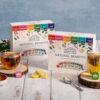 Ahmad Tea Natural Benefit Functional Tea Selection Pack | Green teas, Fruit & Herbal Infusions | Perfect herbal tea gift - 60 Teabag Sachets | 6 blends