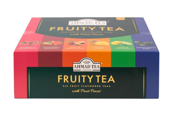 Ahmad Tea Natural Benefit Functional Tea Selection Pack | Green teas, Fruit & Herbal Infusions | Perfect herbal tea gift - 60 Teabag Sachets | 6 blends