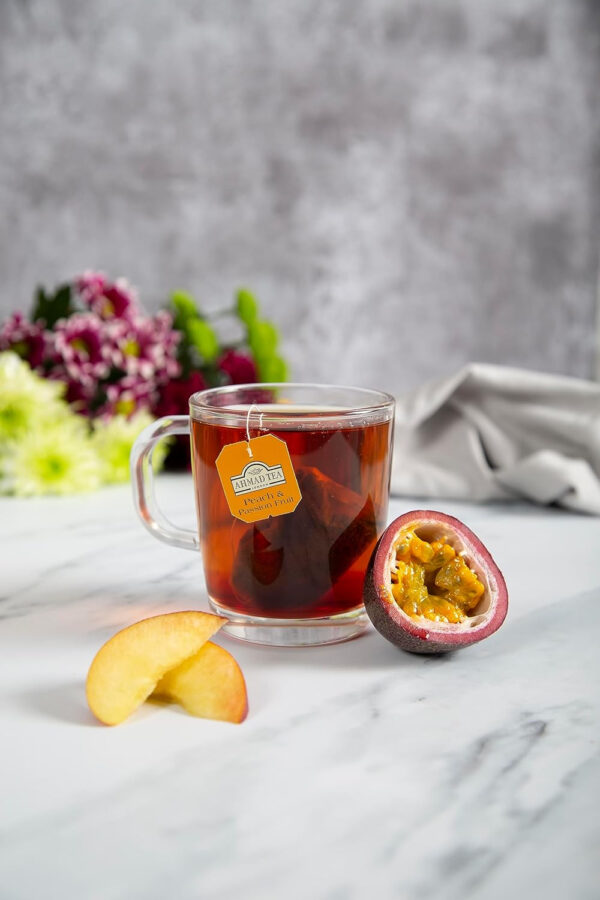 Ahmad Tea Natural Benefit Functional Tea Selection Pack | Green teas, Fruit & Herbal Infusions | Perfect herbal tea gift - 60 Teabag Sachets | 6 blends