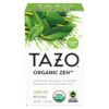 TAZO Organic Zen Green Tea, Caffeinated Tea with Refreshing Lemongrass & Spearmint, 16 Total Bags