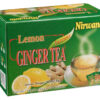 Nirwana Lemon Ginger Tea 10 Sachets – Refreshing Herbal Blend with Ginger, Lemon, Honey and Green Tea | Digestive Support, Immune Boost, and Relaxation | Perfect Tea Gift Set and Holiday Gift Baskets