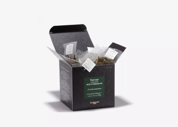 Dammann Freres Sachets, Chamomile Tea Bags, Premium Gourmet French Herbal Tea, 20 Count (Single Pack)