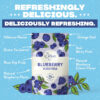 6893808b7c7fa7f6a444c3c25c50da31efbc41532c9ce57a547a7.jpg HTeaO Blueberry Green Tea – Texas-Style Flavored Iced Tea Bags for Summer – Instant Ice Tea Packets for Quick Brew - Loaded Tea Sachets Ready in 5 Minutes (8-Count, Makes 4 Gallons Total)
