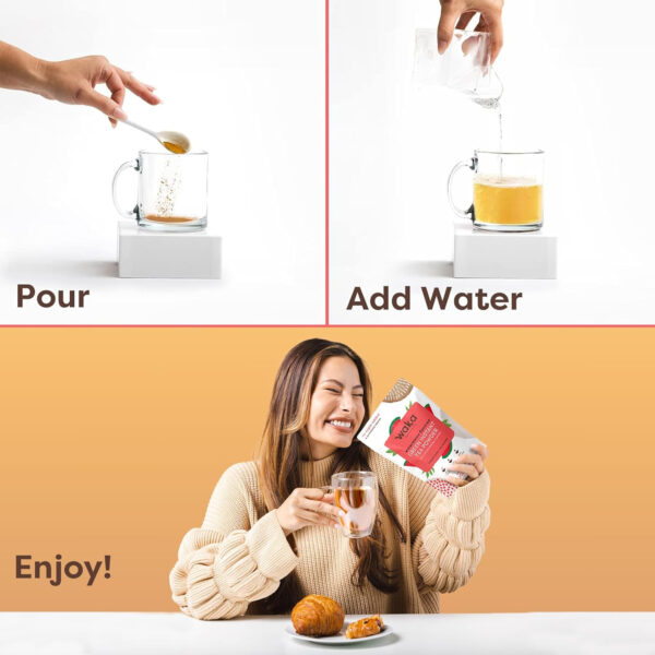 6893824b5b8d7121e7135e15b34d47672cc9435fd6c57212ba809.jpg Waka Instant Green Tea Mix, Classic - 100% Tea Leaves, No Additives, Unsweetened Tea Powder for 50 Quarts or 200 Cups – Easy Quick Hot and Iced Teas (4.5oz)