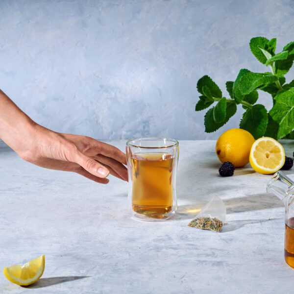 Teatulia Organic Jasmine Green Tea Bags (50 Pyramid Sachet Teabags) Whole Leaf Natural Green Tea Infused With Jasmine Flower In Bags. Premium 100% Compostable and Sustainably Grown In Bangladesh