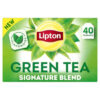 Lipton Signature Blend Green Tea Bags, Unsweetened Teabags for Hot Tea or Iced Tea with Caffeine and Flavonoids, 40 Total Tea Bags