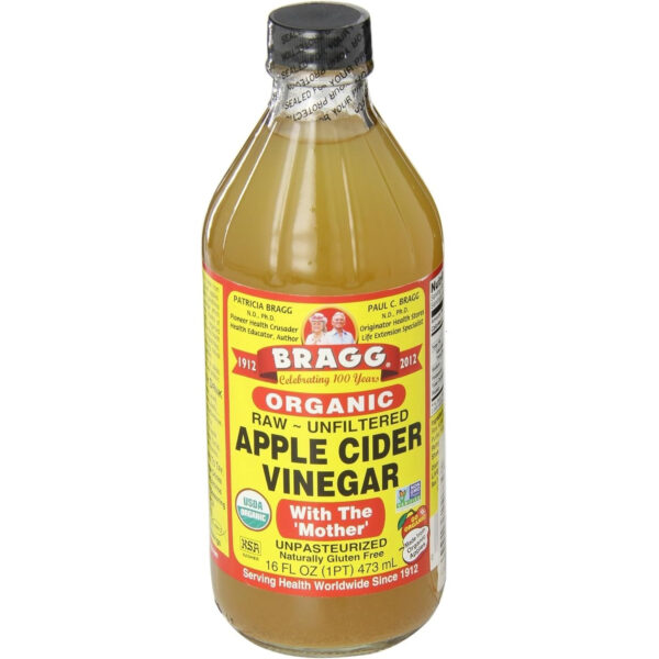 6893873e5f990922d8fb6e63fb4f6eb82e8c014ab917a81d8b30f.jpg Bragg USDA Organic Raw Apple Cider Vinegar, With The Mother 16 Ounces Natural Cleanser, Promotes Weight Loss