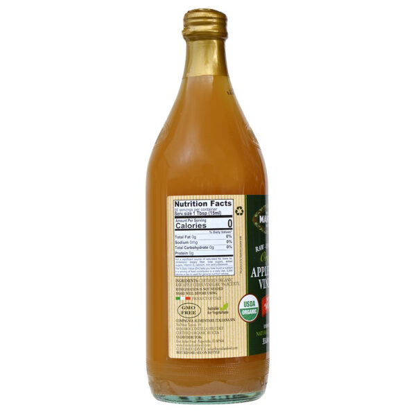 68938749b1de6fe9b6bfff5ee5df0fc90eb8fdb8ff97625d860ae.jpg 100% Raw-unfiltered Organic Apple Cider Vinegar with "The Mother" 34 Oz (Pack of 1) USDA Certified Organic – All Natural Ingredients, Great for Cooking, Salad Dressings, Marinades, Versatile Pantry Essential for Your Wellness Routine