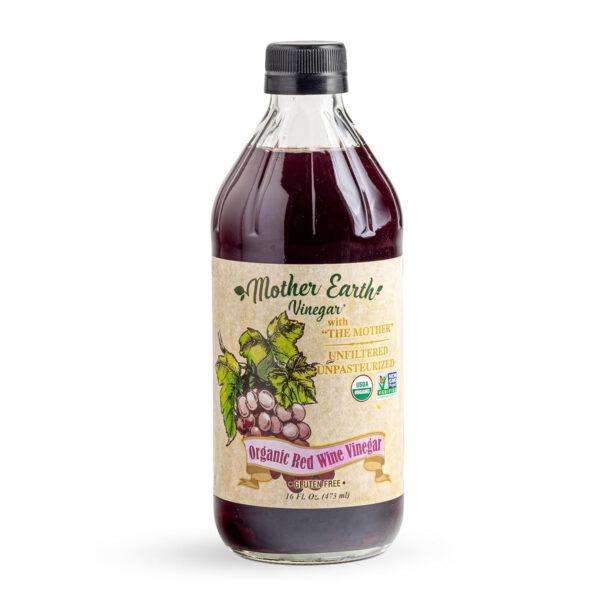 689387b13271a2bc966cca23e0f7bca0ad80eb517318e32e37c47.jpg Mother Earth, Organic Apple Cider Vinegar with The Mother, Half Gallon, Fresh Pressed Organic Apples, OACV, ACV, Raw, Unpasteurized, Unfiltered (1/64oz Bottle)