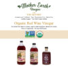 689387b736d95ea89bda716b036dbe58059781d3075be9ee30e40.jpg Mother Earth, Organic Apple Cider Vinegar with The Mother, Half Gallon, Fresh Pressed Organic Apples, OACV, ACV, Raw, Unpasteurized, Unfiltered (1/64oz Bottle)