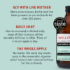 689387dfcadc0d4fb4c7a124fbb17343156b3cf0b300a4b7b1cf2.jpg Willy's Organic ACV Apple Cider Vinegar with Mother - Probiotocs for Detox and Gut Health. 16.9oz Glass Bottle