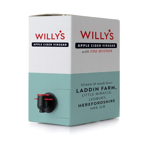 689387e6b08ffb7383389a48de406e78dd49647c298b427c5f050.jpg Willy's Organic ACV Apple Cider Vinegar with Mother - Probiotocs for Detox and Gut Health. 16.9oz Glass Bottle