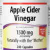 Webber Naturals Apple Cider Vinegar Capsules with The Mother, 1500 mg per Serving, High Potency, 240 Capsules, Natural Digestion Support, Sugar, Dairy & Gluten Free