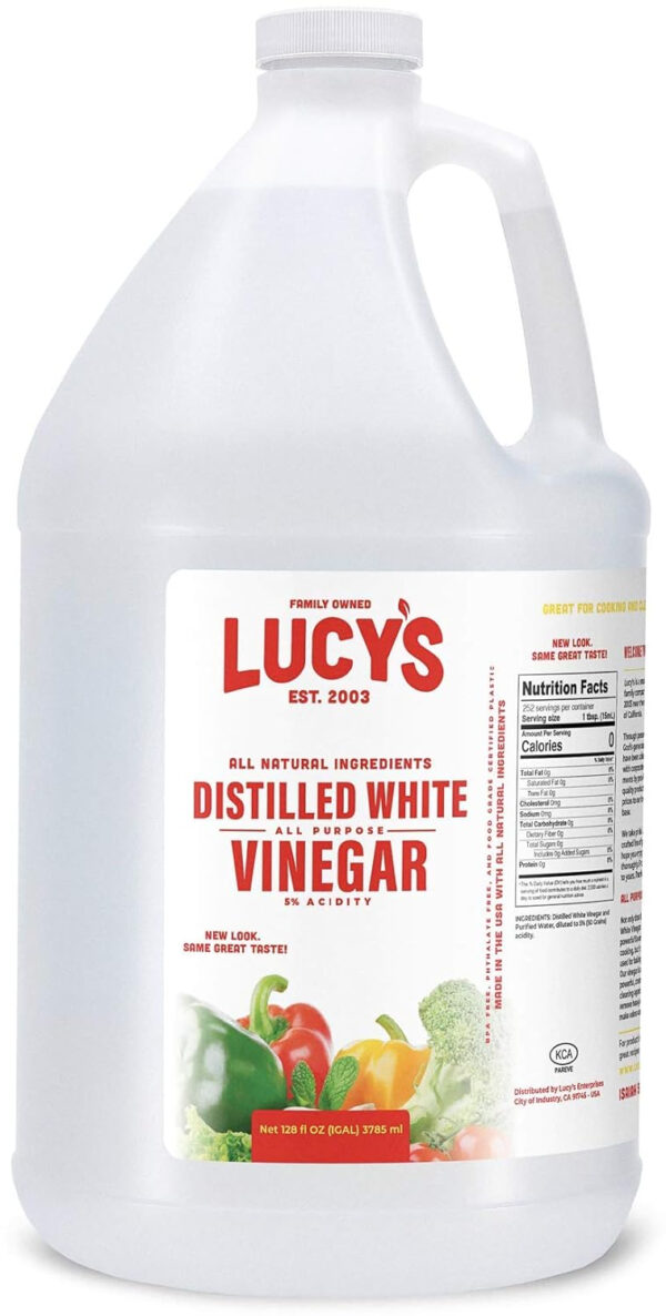 6893885ec163cfc1ec54287259562a733c9fa49ef50af4f6db3c2.jpg Lucy's Family Owned - 34oz. GLASS BOTTLE (2 PACK) Organic, With the Mother, Apple Cider Vinegar, Unfiltered, Unpasteurized, Raw, and NonGMO