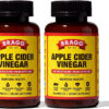 Bragg Apple Cider Vinegar Capsules with Vitamin D and Zinc - 90 Capsules - Supports The Immune System
