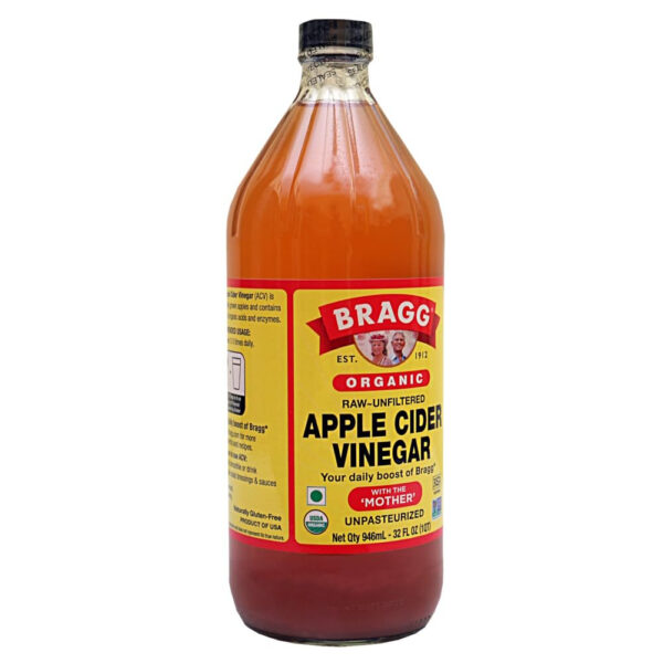 Bragg Organic Raw Apple Cider Vinegar, 32 Ounce - 1 Pack