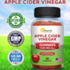 aSquared Nutrition Apple Cider Vinegar Gummies - 1500mg with The Mother - 90 ACV Gummies w/Vitamin B6 & B12, Folic Acid - Vegan Gummy Supplement Alternative to Capsules Pills & Drink