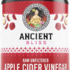 Ancient Bliss Apple Cider Vinegar Organic Capsules with The Mother, Helps Improve Digestion, Unfiltered Vinegar Capsules, 1600MG (120 Capsules)