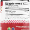 Ancient Bliss Apple Cider Vinegar Organic Capsules with The Mother, Helps Improve Digestion, Unfiltered Vinegar Capsules, 1600MG (120 Capsules)