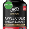 Organic Apple Cider Vinegar Capsules 1500 mg Extract with The Mother - Extra Strength Raw Apple Cider Pills w Ginger Cayenne Cinnamon - Natural Detox Potent Digestion Cleansing System ACV Supplement