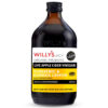 689389c6bd6b67c78a6116062b97cb0676ae4f246634024801218.jpg Willy's ACV Organic Probiotic Apple Cider Vinegar with Mother for Gut Health - with Turmeric & Eureka Lemon 16.9 fl oz