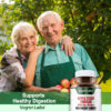 Vegan Labs Apple Cider Vinegar Capsules with The Mother- 180 Vegan Capsules, 1600MG Per Serving- 100% Natural ACV Pills- Supports Healthy Digestion, Keto, Weight Management, Detox, and Immune System