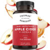 68938a1212ef4a4d46453c3179e4bba24807a8ed168d50844b50a.jpg Thomas' all-natural Remedies Apple Cider Vinegar with The Mother, Raw & Unfiltered ACV Pills for Gut & Digestion, 120Ct