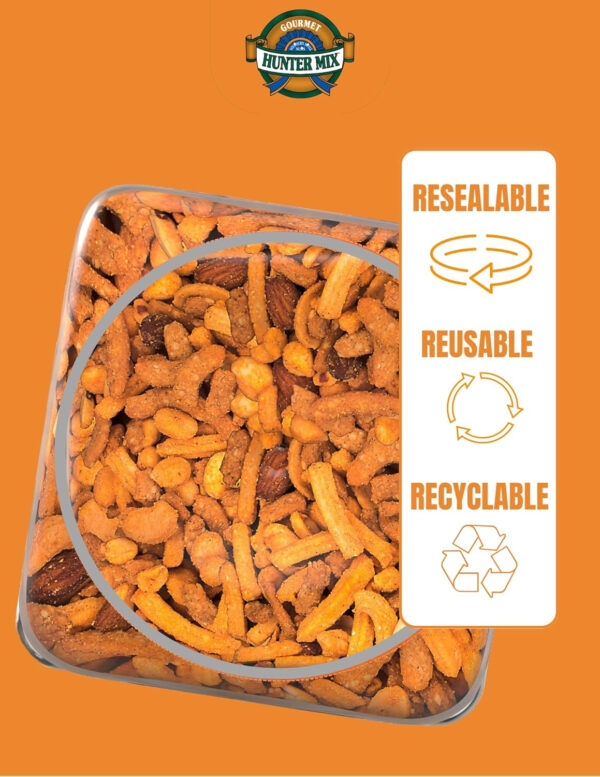68938ae1b3d90689b6bc1a62679b95144825585959dc8bc7836ba.jpg Southern Style Nuts Gourmet Hunter Bulk Trail Mix, 23 oz (Pack of 1), Sesame Sticks, Roasted Peanuts, Sunflower Kernels, Almonds, Cashews & Pepitas, Mixed Nuts, Snacks for Adults & Kids