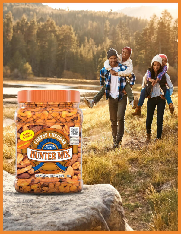 68938ae41f37cd4cc90e24e981bc9876f6c996774e67e16d07b97.jpg Southern Style Nuts Gourmet Hunter Bulk Trail Mix, 23 oz (Pack of 1), Sesame Sticks, Roasted Peanuts, Sunflower Kernels, Almonds, Cashews & Pepitas, Mixed Nuts, Snacks for Adults & Kids