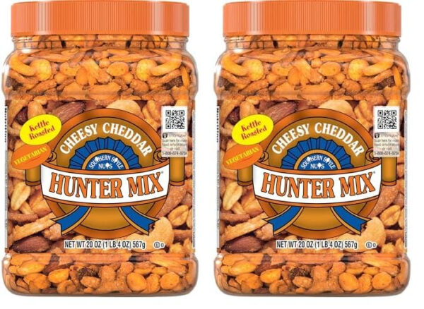 68938ae67a88c637461417a51b01f152275c35fe029744b31ef62.jpg Southern Style Nuts Gourmet Hunter Bulk Trail Mix, 23 oz (Pack of 1), Sesame Sticks, Roasted Peanuts, Sunflower Kernels, Almonds, Cashews & Pepitas, Mixed Nuts, Snacks for Adults & Kids
