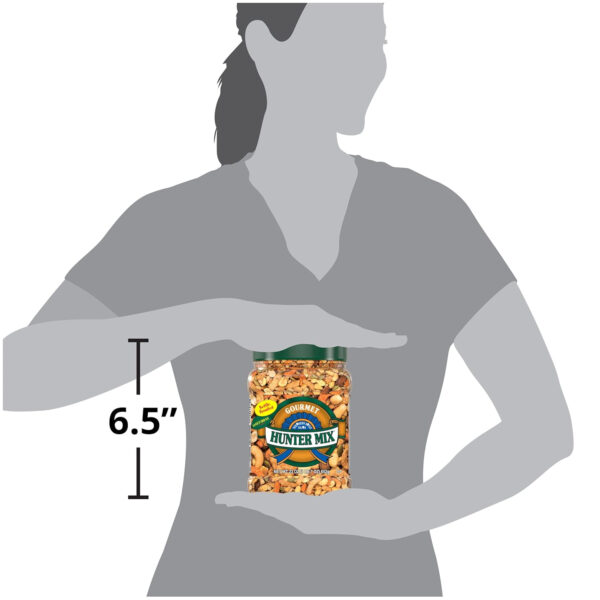 68938aee47b82b9bde33d16b102801170cf7f676c6f63e4fe3f80.jpg Southern Style Nuts Gourmet Hunter Bulk Trail Mix, 23 oz (Pack of 1), Sesame Sticks, Roasted Peanuts, Sunflower Kernels, Almonds, Cashews & Pepitas, Mixed Nuts, Snacks for Adults & Kids