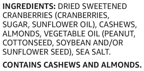 68938b3e47ed314f8bdc274cce40d4dd058c4b06dca977f7b0ab8.jpg Amazon Brand - Happy Belly Cranberry & Nuts Trail Mix, 2.5 pound (Pack of 1)