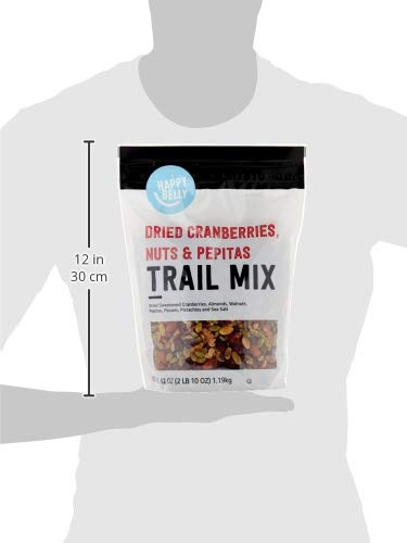 68938b47a0d4fb103f402fb4fc3f06f2404f6f5c8113d2ccbabff.jpg Amazon Brand - Happy Belly Cranberry & Nuts Trail Mix, 2.5 pound (Pack of 1)