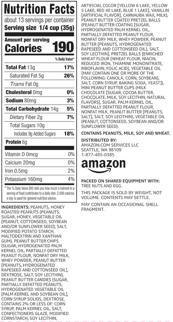 68938b4a403abbe4cab8da0544751c40653cdc6d6d7a35d402676.jpg Amazon Brand - Happy Belly Cranberry & Nuts Trail Mix, 2.5 pound (Pack of 1)