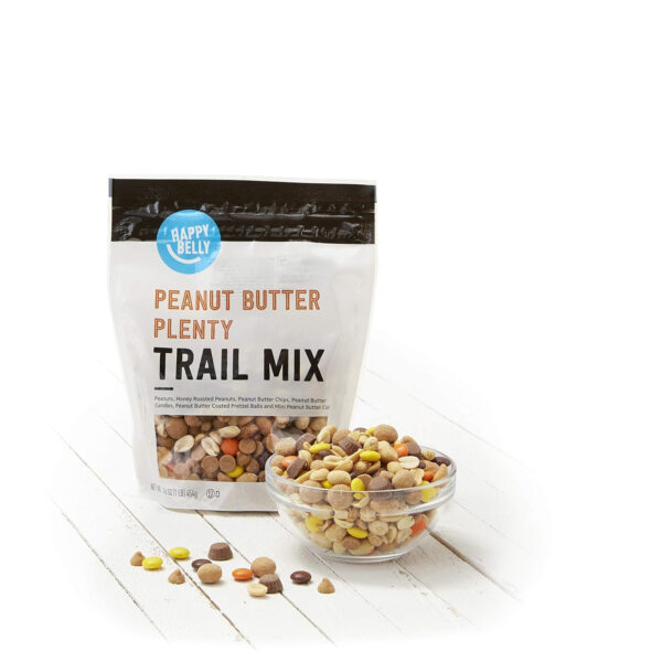 68938b4d5964e1d65c191bb4c0ec165a3fe2b47da678eedb701a2.jpg Amazon Brand - Happy Belly Cranberry & Nuts Trail Mix, 2.5 pound (Pack of 1)