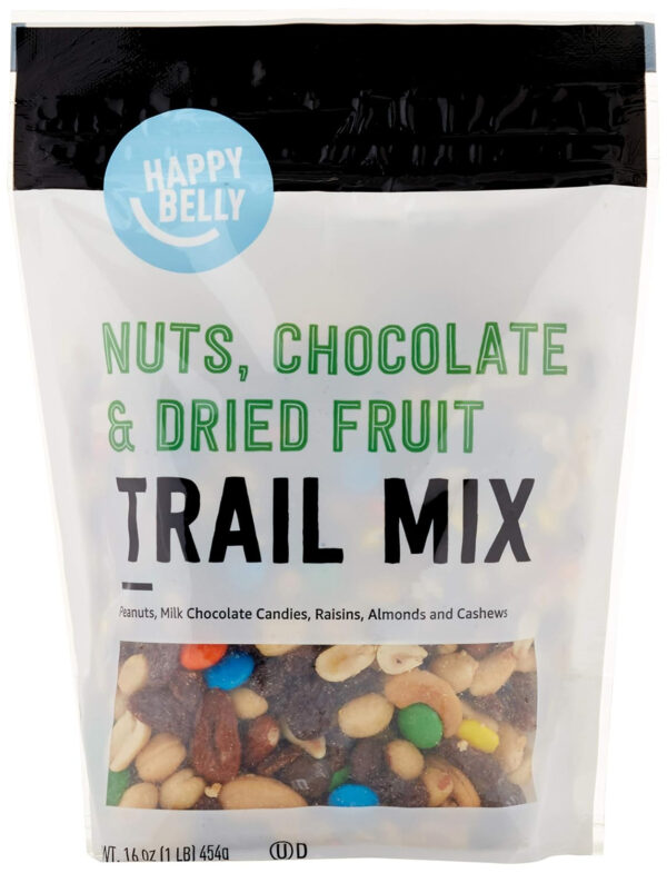 68938b6b2f160aed25eed6993e839b0e8cafb2ca7c8b1338f87cd.jpg Amazon Brand - Happy Belly Cranberry & Nuts Trail Mix, 2.5 pound (Pack of 1)