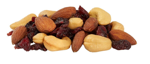 68938b7ac538f5e1a4b6324ee27110258a2c2aac5fd37a8da1518.jpg Amazon Brand - Happy Belly Cranberry & Nuts Trail Mix, 2.5 pound (Pack of 1)