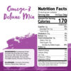 Nature's Garden Omega 3 Deluxe Mix - Trail Mix Nuts, Heart Healthy, Gluten Free, Cholesterol Free, Sodium Free, No Artificial Ingredients - 1.2 oz Bags (24 Individual Servings)