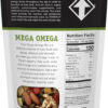 Power Up Trail Mix, Mega Omega Trail Mix, Non-GMO, Vegan, Gluten Free, No Artificial Ingredients, Gourmet Nut, 14 Ounce Bag