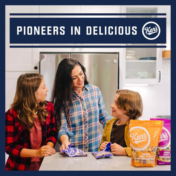 Kar’s Nuts Trail Mix Variety Pack, Pack of 24 – Yogurt Apple Nut, Mango Pineapple Mix, Sweet ‘N Spicy – Individually Wrapped, Gluten-Free Snack Mix