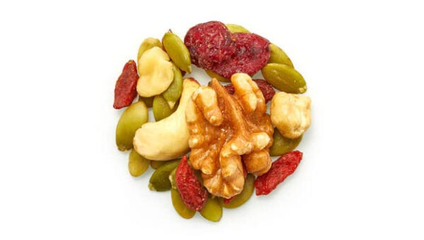 68938cf2e8b64cf68bfa50bce92c7241275b5711b4c7018f7bfad.jpg Yupik Organic Protein Boost Trail Mix, 2.2 Lb, A Mix Of Cashews, Almonds, Pumpkin Seeds, Walnut, Cranberries, Pack of 1