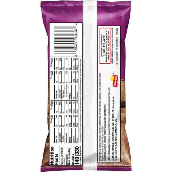 Nut Harvest, Trail Mix Variety Pack, 2.25 Ounce (Pack of 16)