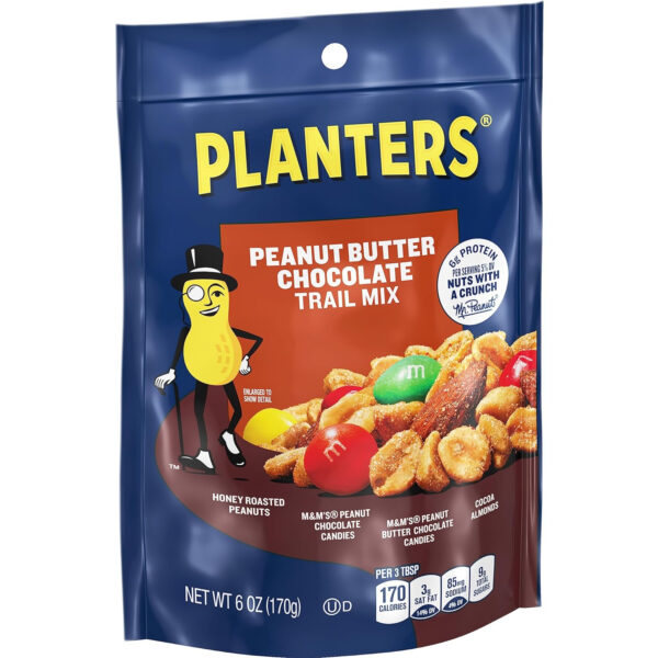 Planters Nuts & Cranberries (6oz Bags, Pack of 12)