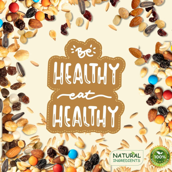 68938d7df2cdfd40ba5b244917da5eeed3a461d2991f46b66ab1f.jpg Healthy Snacks Trail Mix Variety Pack - Nut, Seed, Fruit Mix for Adults, Kids, Office, Gifts, Travel - Deluxe Assorted Box (27 Count)