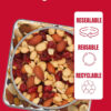 68938db9379c22131d4d7c8e0f1424d06ceb6d23f1a582c5ac7ec.jpg Fisher Snack Sweet Nut Bulk Trail Mix, 38 oz (Pack of 1), Honey Roasted Peanuts, Raisins, Frosted Walnuts, Cashews, Dried Sweetened Cranberries, Healthy Snacks for Adults & Kids, Dried Fruit, Trail Mix Snacks