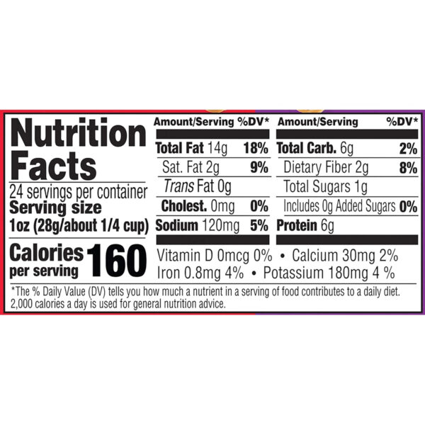Fisher Oven Roasted Never Fried Mixed Nuts with Peanuts, 24 Ounces (Pack of 1), Peanuts, Almonds, Cashews, Pistachios, Pecans, Trail Mix, Healthy Snacks for Adults, Made With Sea Salt, No Added Oils