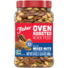 Fisher Oven Roasted Never Fried Mixed Nuts with Peanuts, 24 Ounces (Pack of 1), Peanuts, Almonds, Cashews, Pistachios, Pecans, Trail Mix, Healthy Snacks for Adults, Made With Sea Salt, No Added Oils
